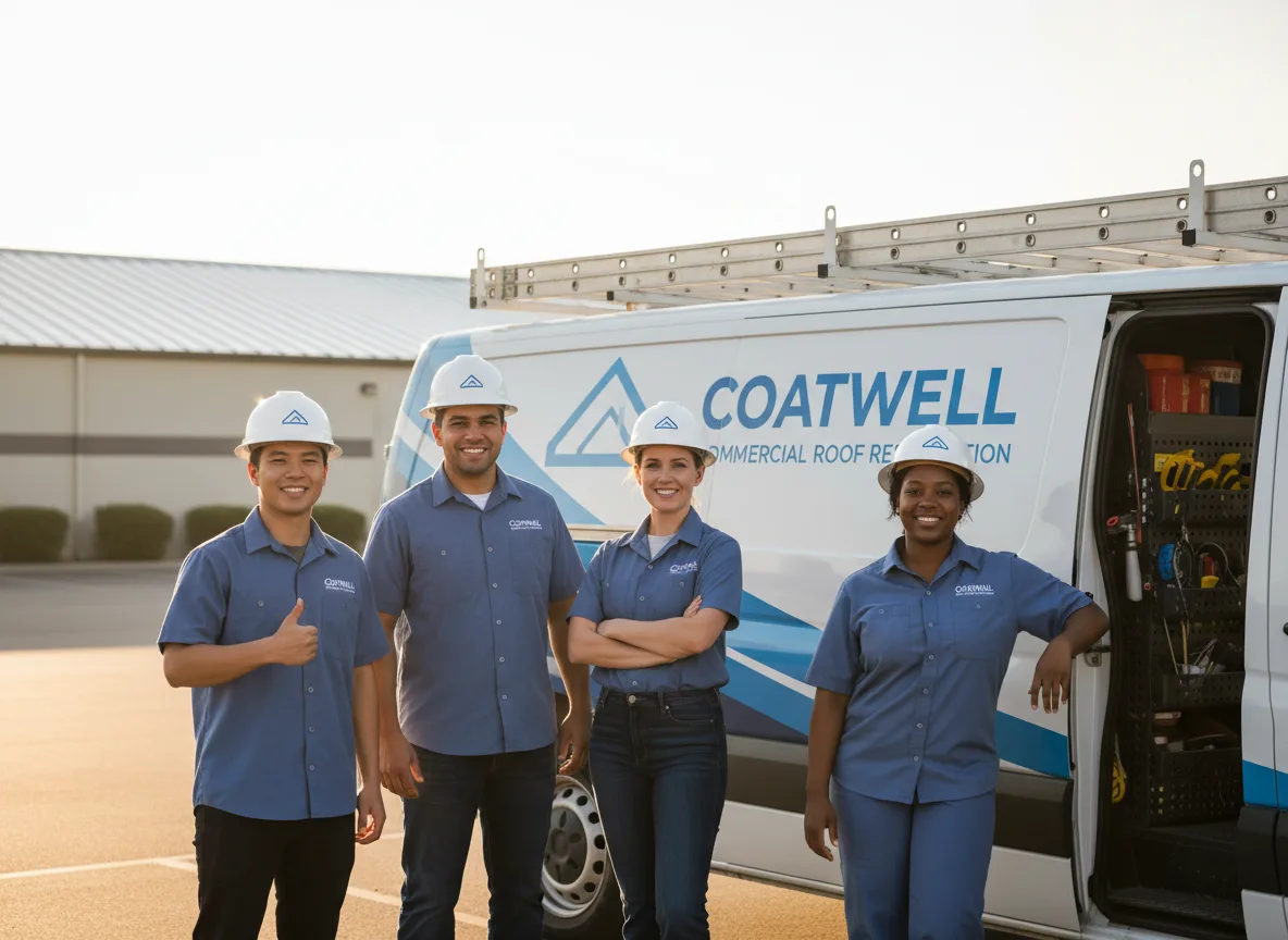 Commercial roof coating company in Ellsworth, MN